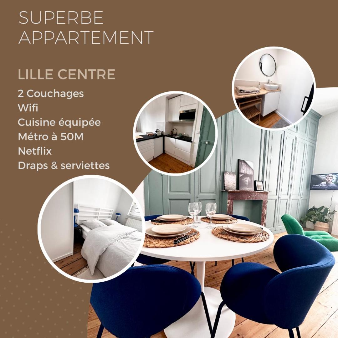 Appartement Lille Centre Cosy Exterior foto